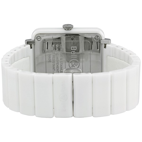 IMG_9086 Bell & Ross BRS-WH-CERAMIC/SCE Aviation Unisex Quartz White Polished Ceramic and Stainless Steel 3