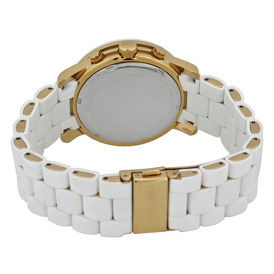 IMG_9086 Michael Kors MK5145 Runway Ladies Quartz Gold-tone Stainless Steel 3