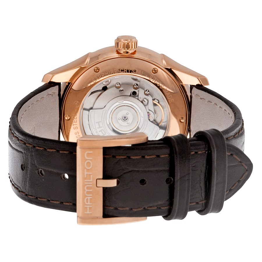 IMG_9086 Hamilton H42575513 Maestro Mens Automatic Pink Gold PVD Stainless Steel 3