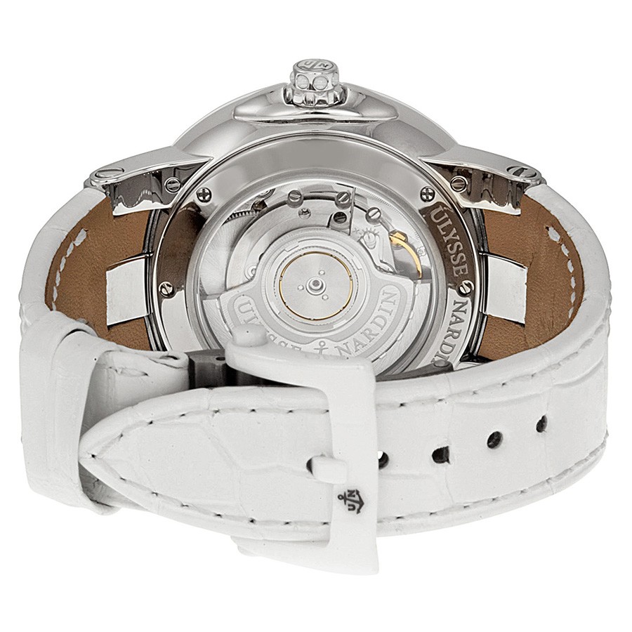 IMG_9086 Ulysse Nardin 243-10/30-07 Executive Ladies Automatic Stainless Steel 3