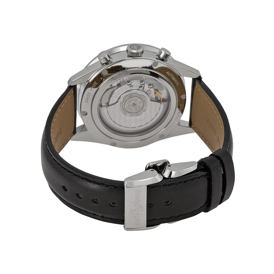 IMG_9086 Bell & Ross BRG126-BL-BE/SCA Vintage Mens Automatic Stainless Steel 3