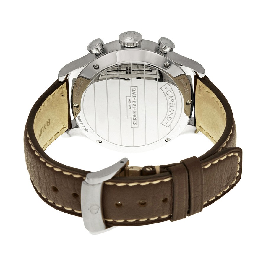 IMG_9086 Baume et Mercier 10004 Capeland Mens Automatic Stainless Steel 3