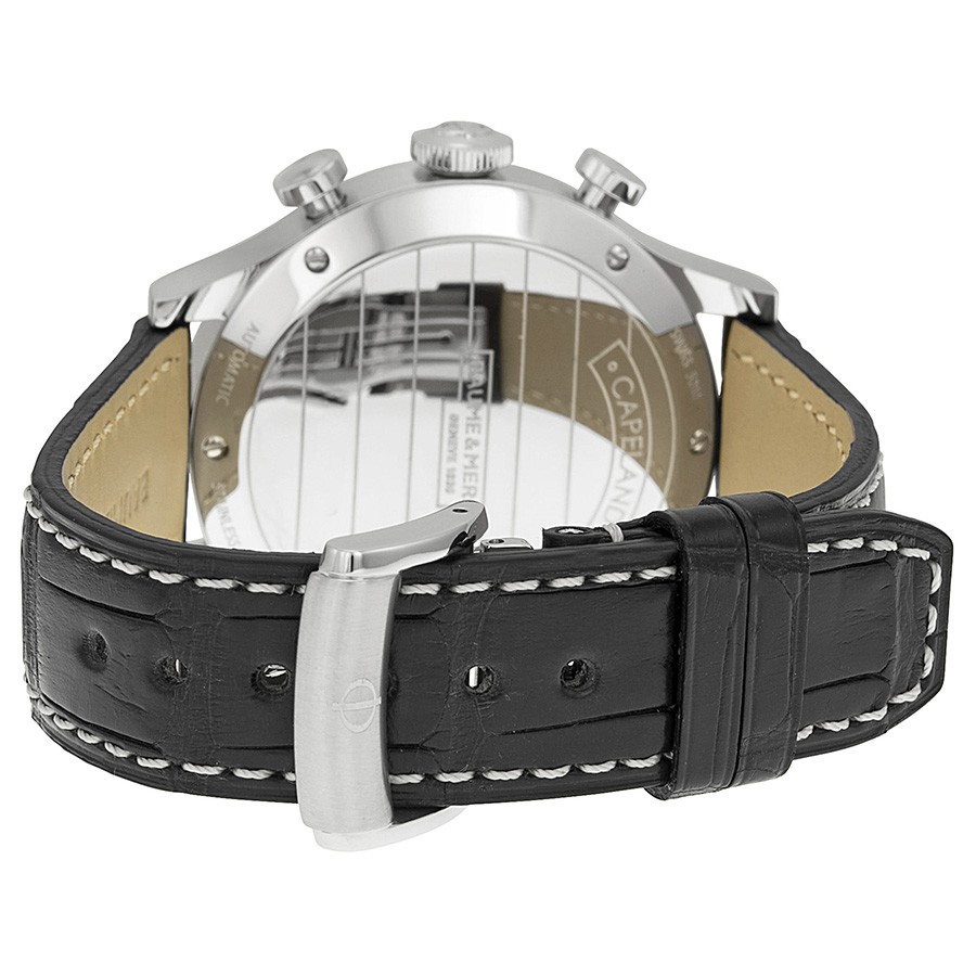 IMG_9086 Baume et Mercier 10046 Capeland Mens Automatic Stainless Steel 3