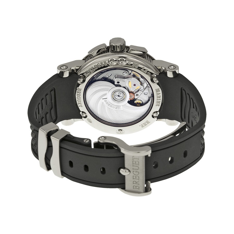 IMG_9086 Breguet 5827BB/12/5ZU Marine Mens Automatic 18kt White Gold 3