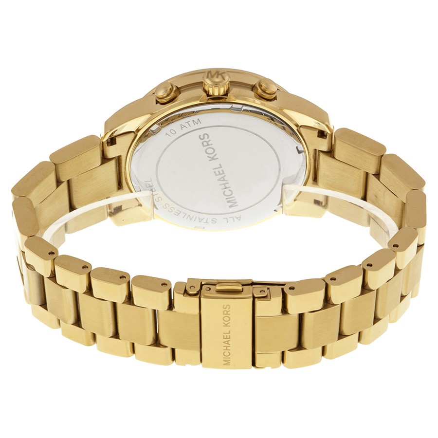 IMG_9086 Michael Kors MK5726 Mercer Ladies Quartz Gold-tone Stainless Steel 3