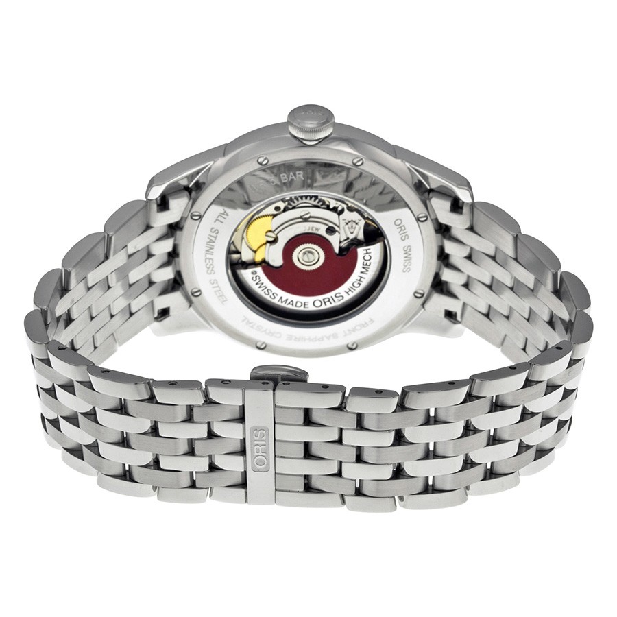 IMG_9086 Oris 744-7665-4051MB Artelier Mens Automatic Stainless Steel 3