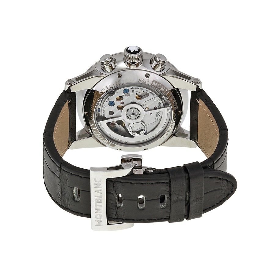 IMG_9086 Montblanc 105077 Timewalker Mens Automatic Stainless Steel 3