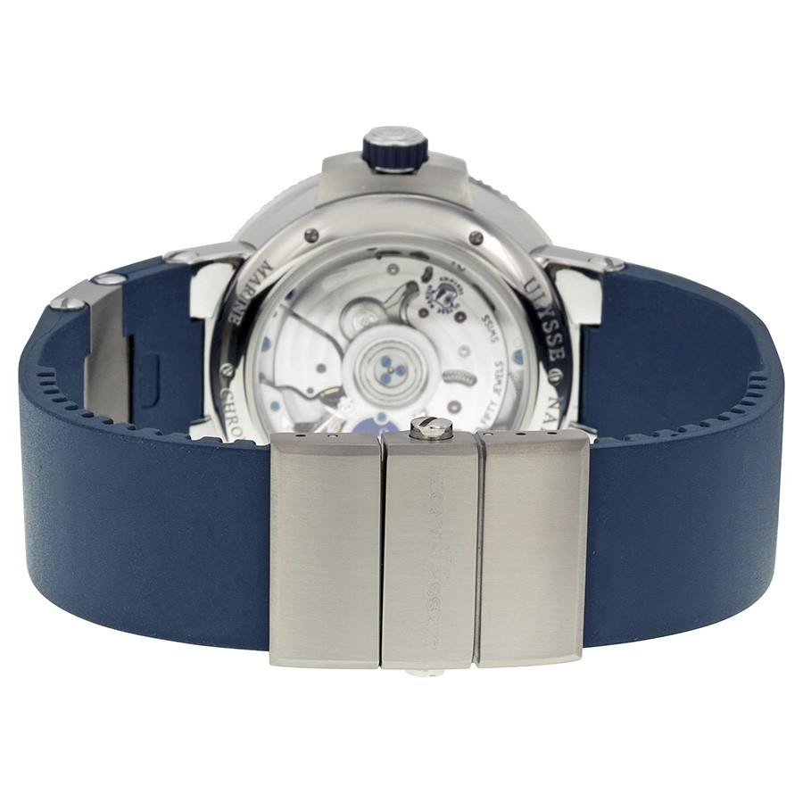 IMG_9086 Ulysse Nardin 1183-126-3/43 Marine Mens Automatic Stainless Steel and Titanium 3