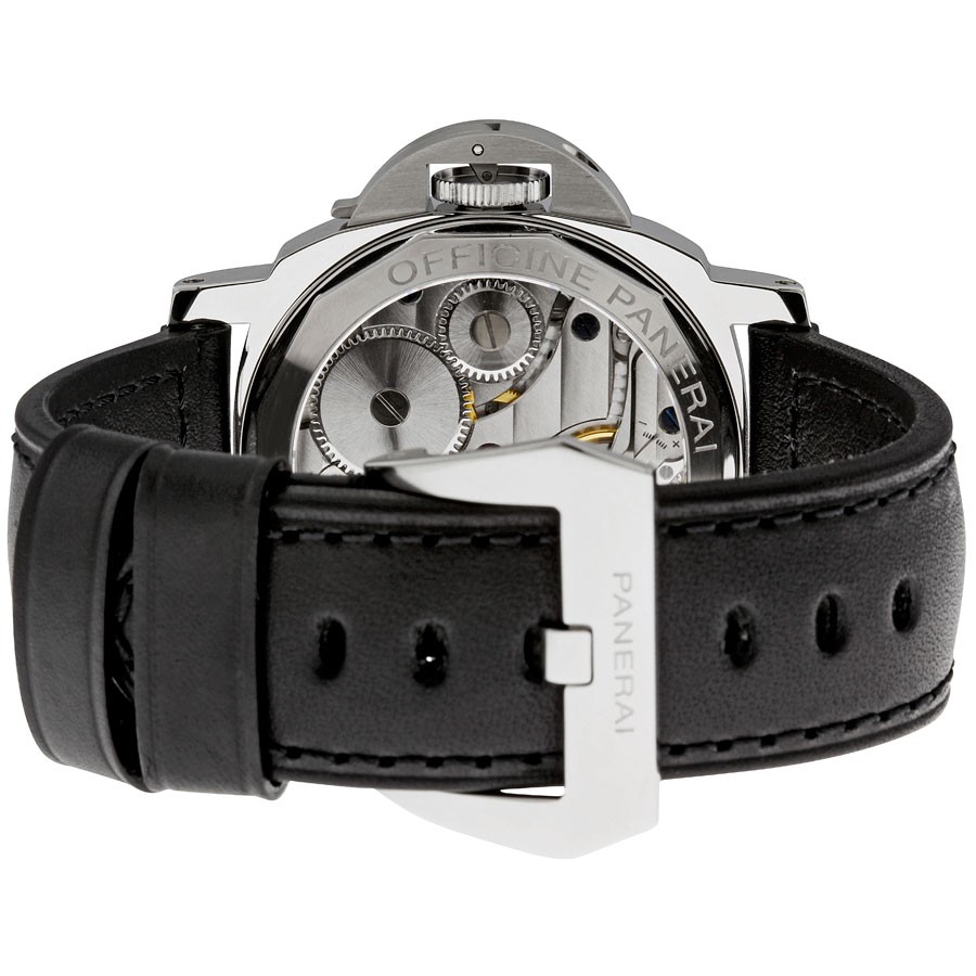 IMG_9086 Panerai PAM00219 Luminor Mens Hand Wind Stainless Steel 3