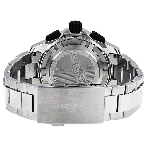 IMG_9086 Tag Heuer 10852 Aquaracer Mens Automatic Fine-brushed stainless steel 3