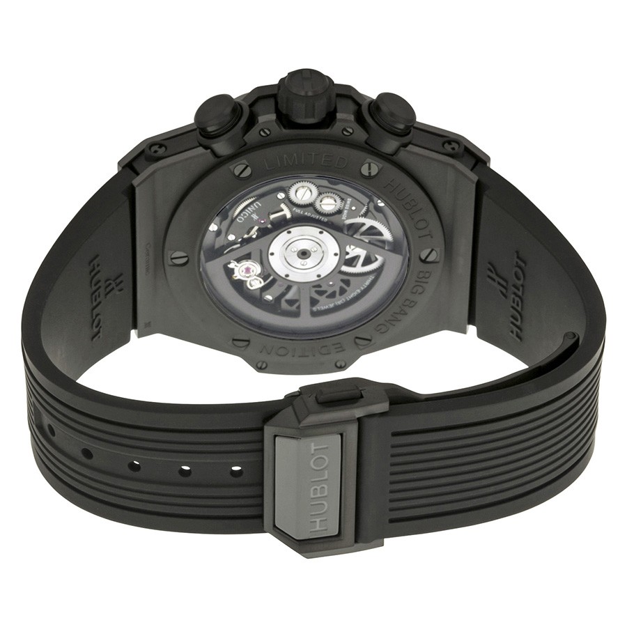 IMG_9086 Hublot 411.CI.1110.RX Big Bang Unico Mens Automatic Black Microblasted Ceramic 3