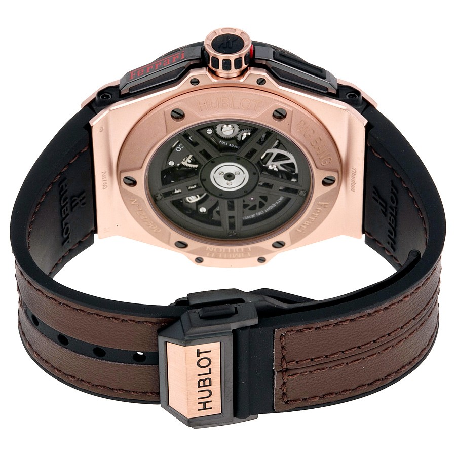 IMG_9086 Hublot 401.OJ.0123.VR Mens Automatic Microblasted 18kt King Gold 3