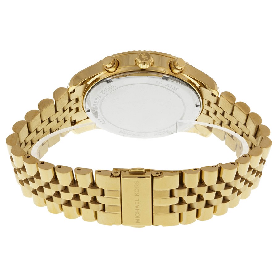 IMG_9086 Michael Kors MK8281 Lexington Mens Quartz Gold-tone Stainless Steel 3