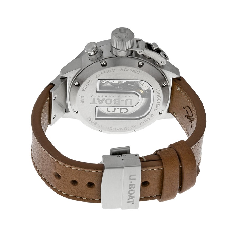 IMG_9086 U-Boat 7431 Mens Automatic Stainless Steel 3