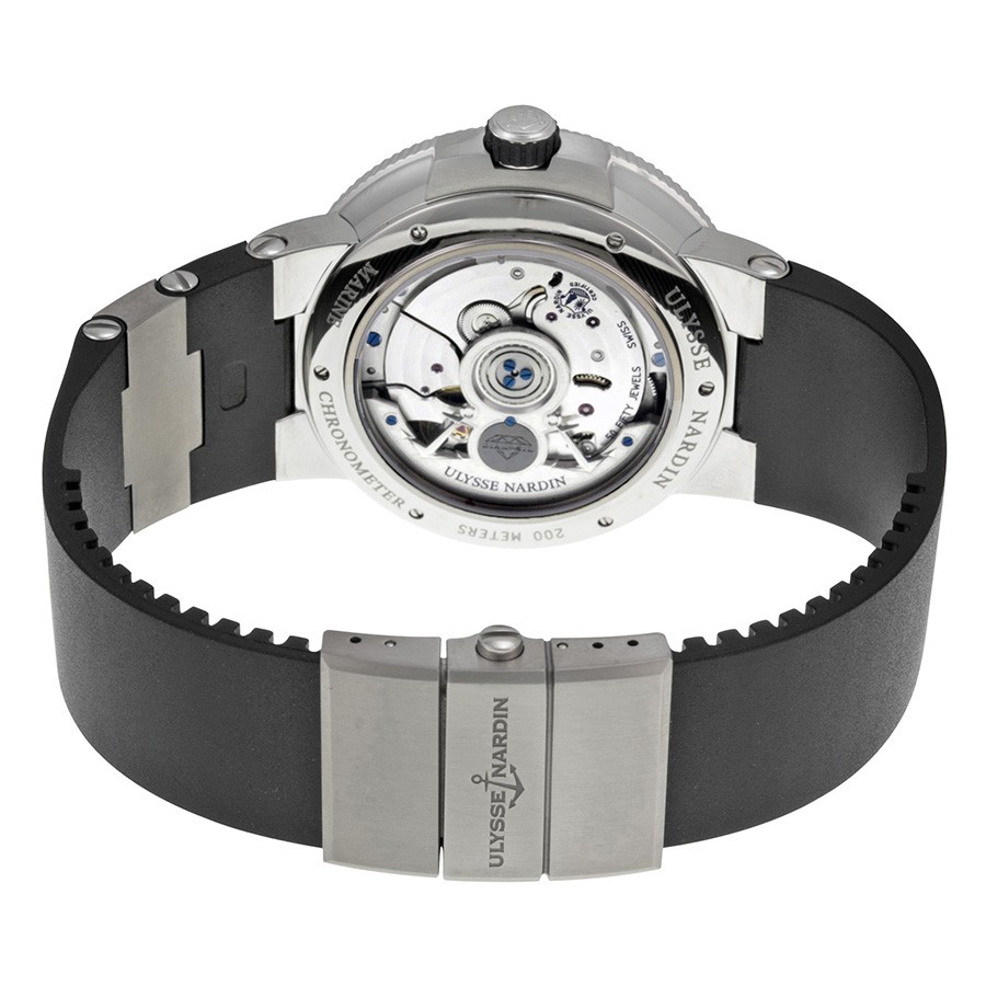 Ulysse Nardin 1183-122-3/42 V2 Marine Chronometer Mens Automatic Titanium and Stainless Steel 3