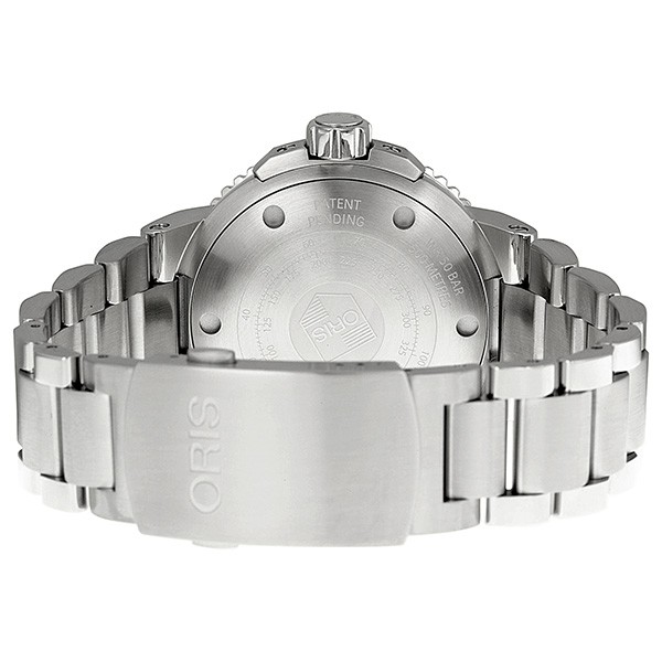 IMG_9086 Oris 733-7675-4154RS Aquis Mens Automatic Stainless Steel 3