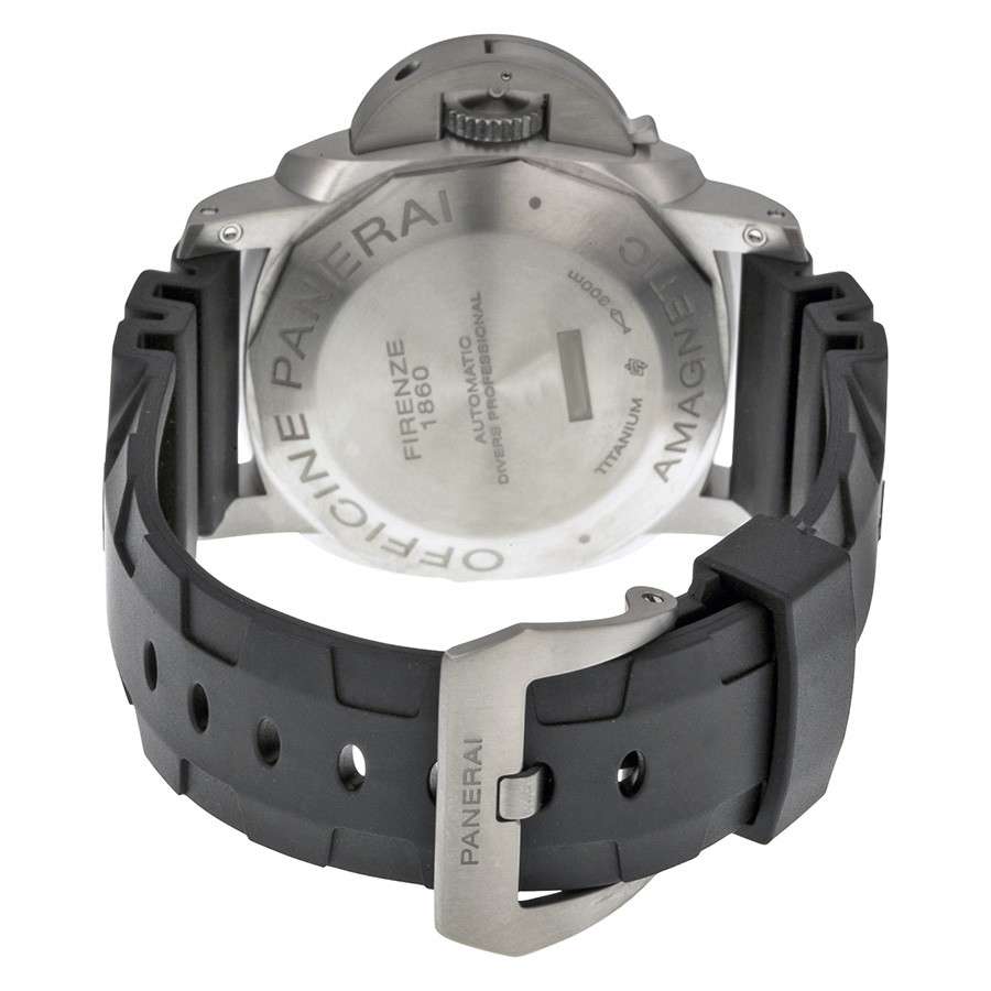 IMG_9086 Panerai PAM00389 Luminor 1950 Mens Automatic Brushed Titanium 3
