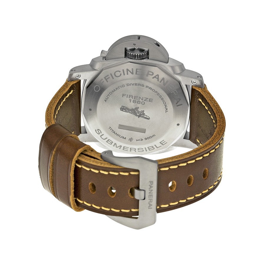 IMG_9086 Panerai PAM00569 Mens Automatic Brushed Titanium 3