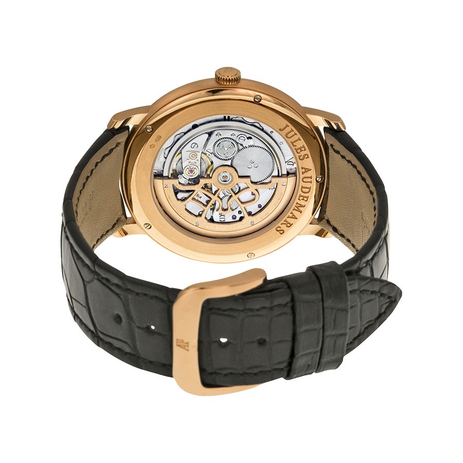 IMG_9086 Audemars Piguet 15180OR.OO.A0021CR.01 Jules Audemars Mens Automatic 18kt Rose Gold 3