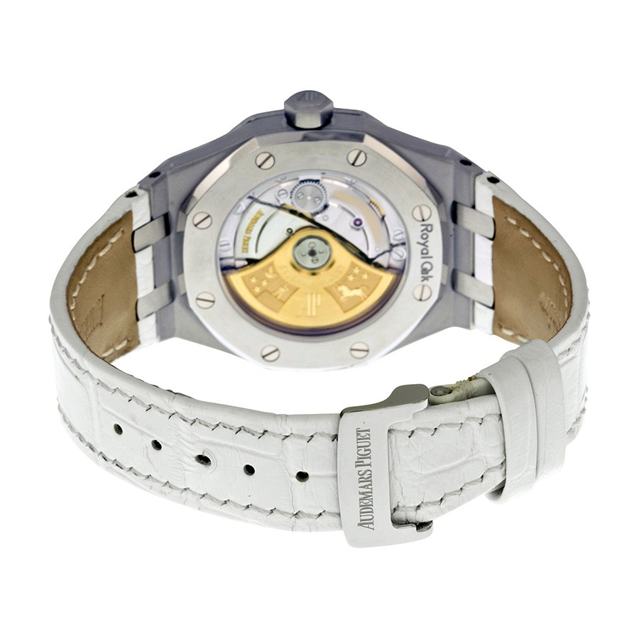 IMG_9086 Audemars Piguet 15451ST.ZZ.D011CR.01 Royal Oak Ladies Automatic Stainless Steel 3