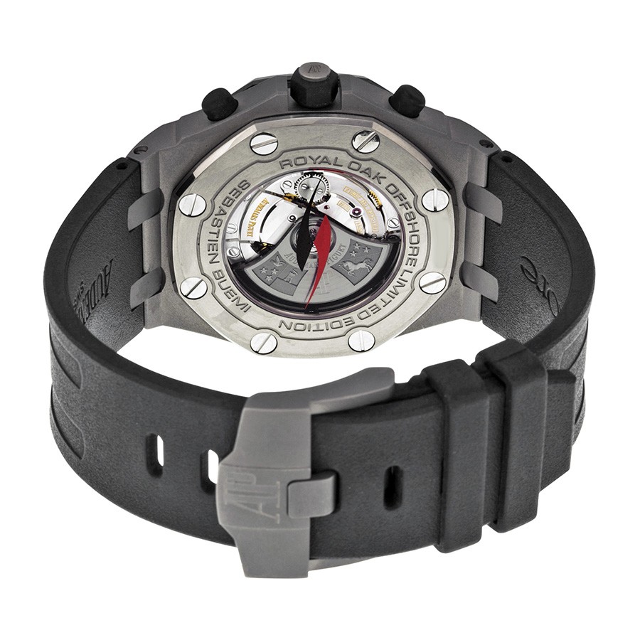 IMG_9086 Audemars Piguet 26207IO.OO.A002CA.01 Royal Oak Offshore Mens Automatic Titanium with microbille finishes and polished 3