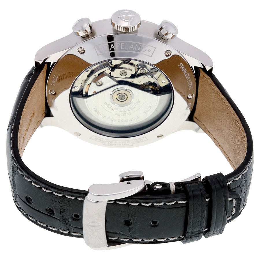 IMG_9086 Baume et Mercier 10065 Capeland Mens Automatic Stainless Steel 3
