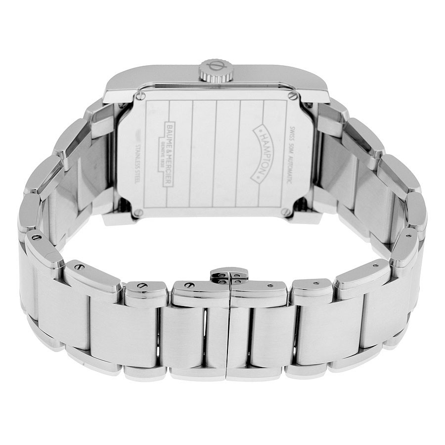 Baume et Mercier 10047 Hampton Mens Automatic Stainless Steel 3