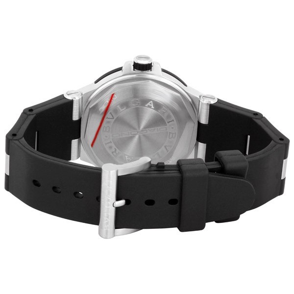 IMG_9086 Bvlgari DG40C6SVD Diagono Mens Automatic Stainless Steel 3