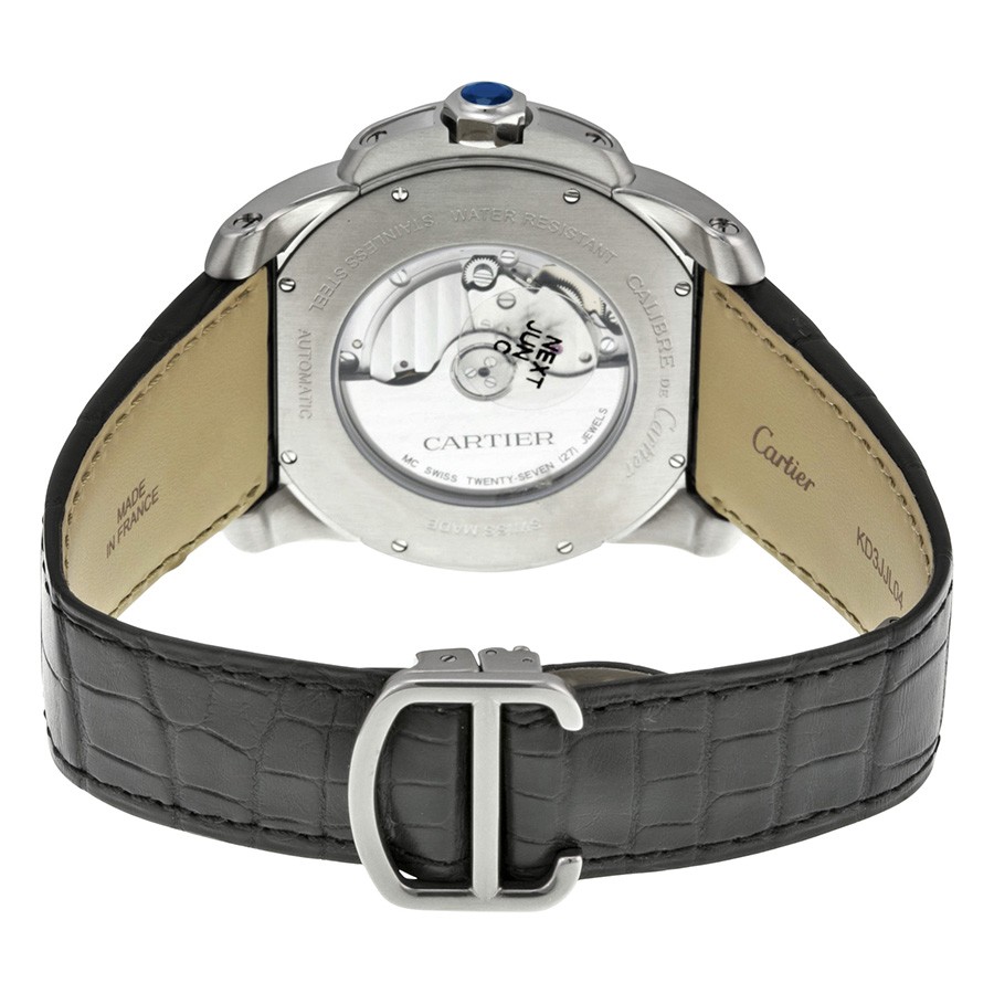 IMG_9086 Cartier W7100037 Calibre de Cartier Mens Automatic Stainless Steel 3