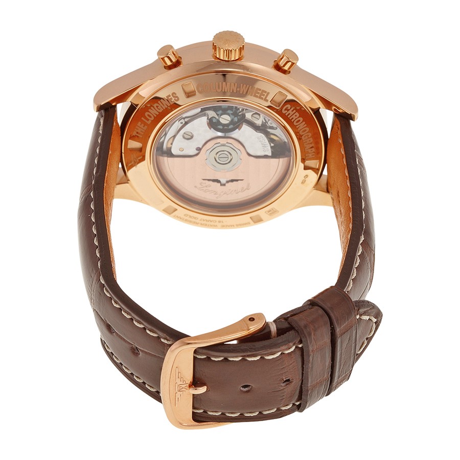 IMG_9086 Longines L27508762 Heritage Mens Automatic 18kt Rose Gold 3