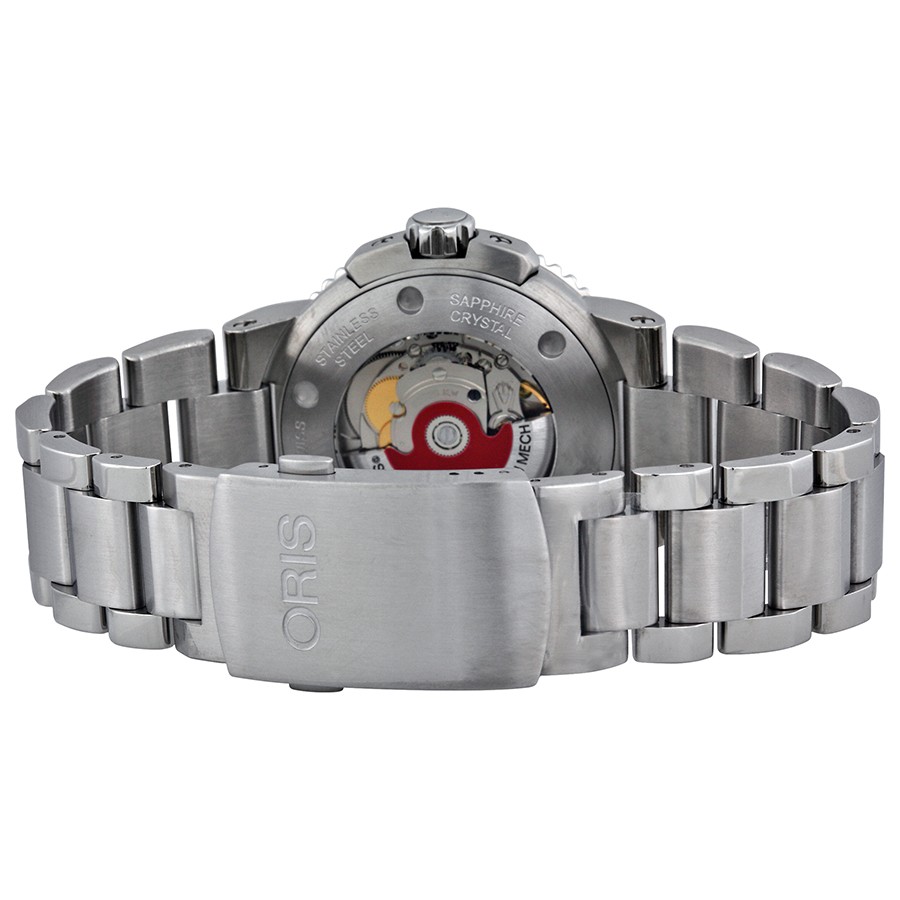 IMG_9086 Oris 01 733 7653 4137-07 8 26 01PEB Aquis Mens Automatic Stainless Steel 3
