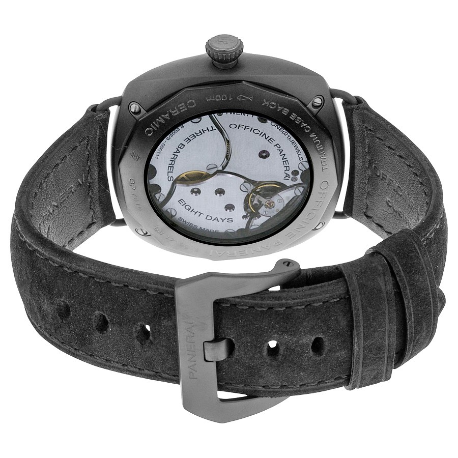 IMG_9086 Panerai PAM00384 Radiomir Mens Automatic Black Ceramica 3