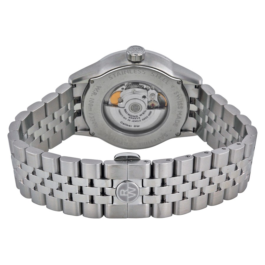 IMG_9086 Raymond Weil 2720-ST-20021 Freelancer Mens Automatic Stainless Steel 3
