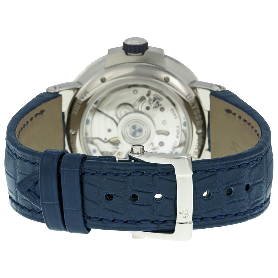 Ulysse Nardin 1183-126/63 Marine Mens Automatic Stainless Steel and Titanium 3