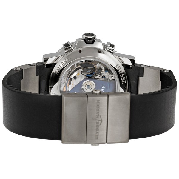 IMG_9086 Ulysse Nardin 8003-102-3/92 Maxi Marine Mens Automatic Stainless Steel 3