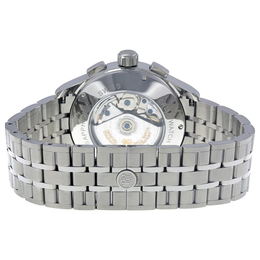 IMG_9086 Ball CM1010DSCJWH Trainmaster Mens Automatic Stainless Steel 3