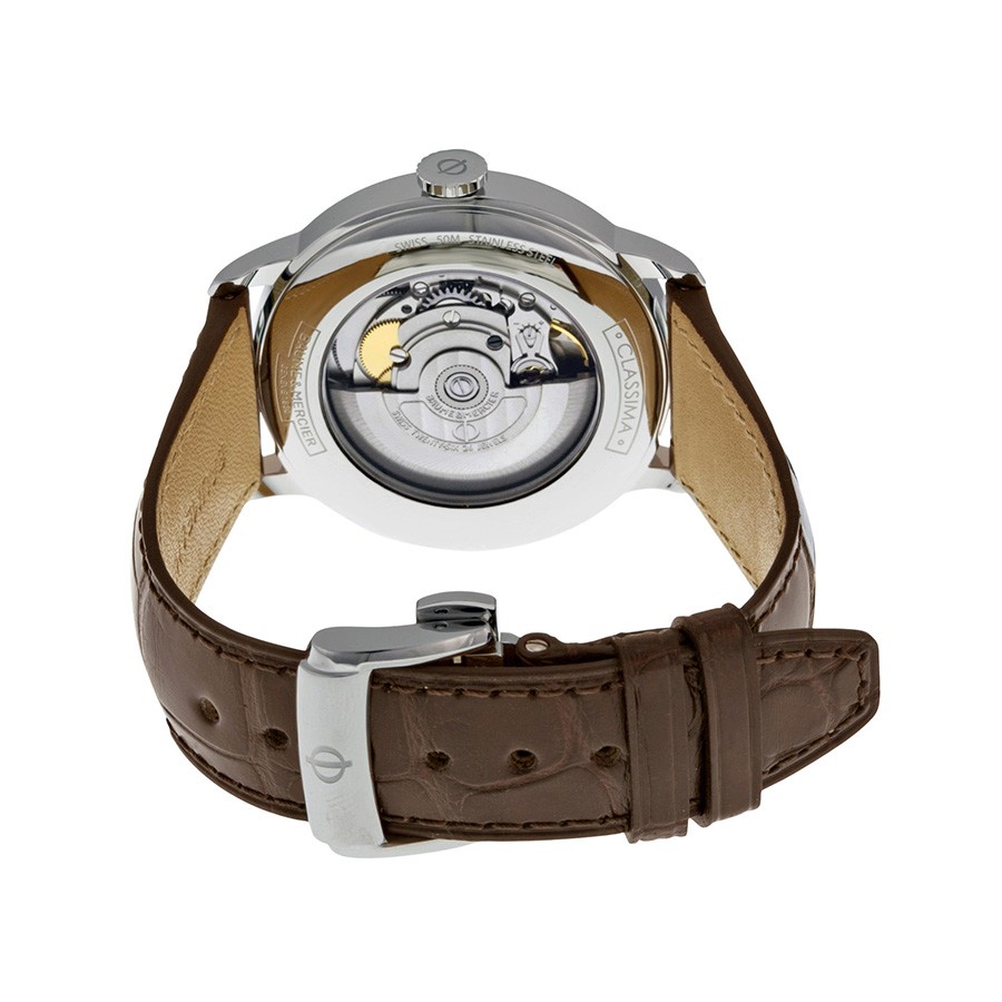 IMG_9086 Baume et Mercier 10214 Mens Automatic Stainless Steel 3