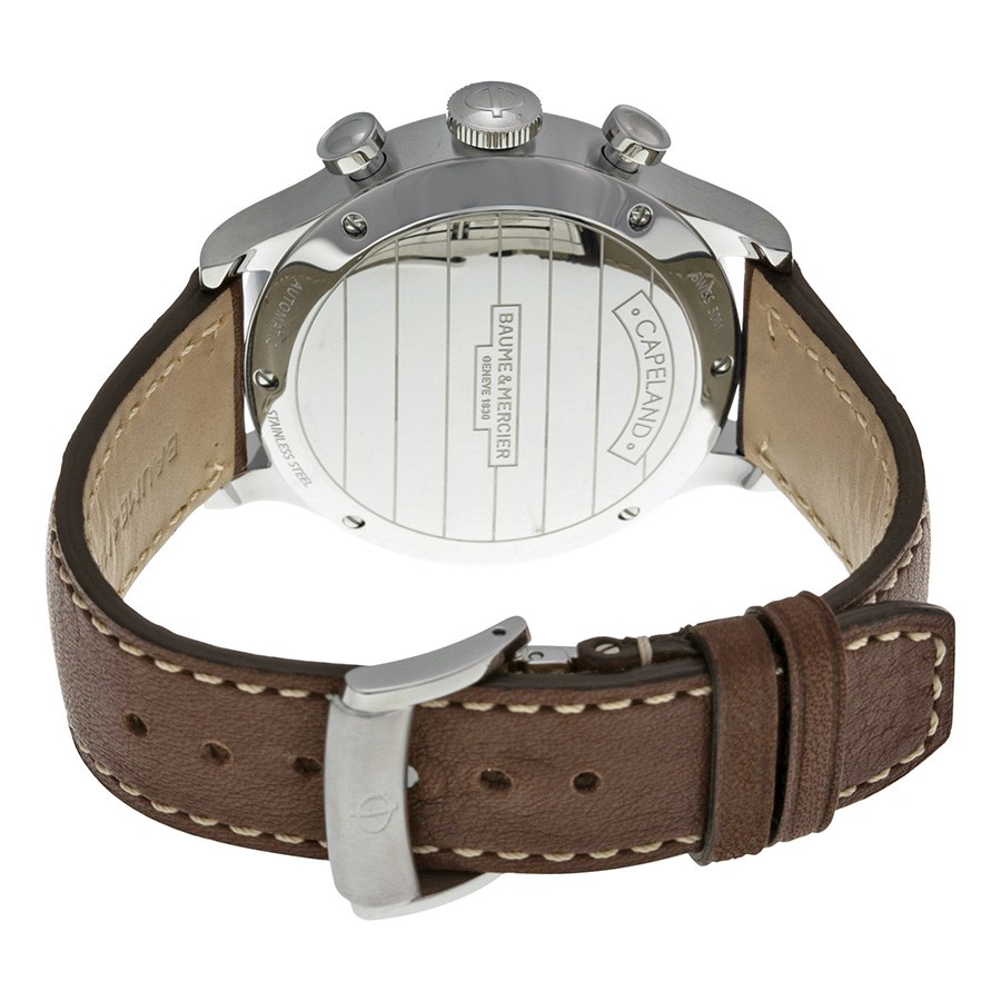 IMG_9086 Baume et Mercier 10000 Capeland Mens Automatic Stainless Steel 3