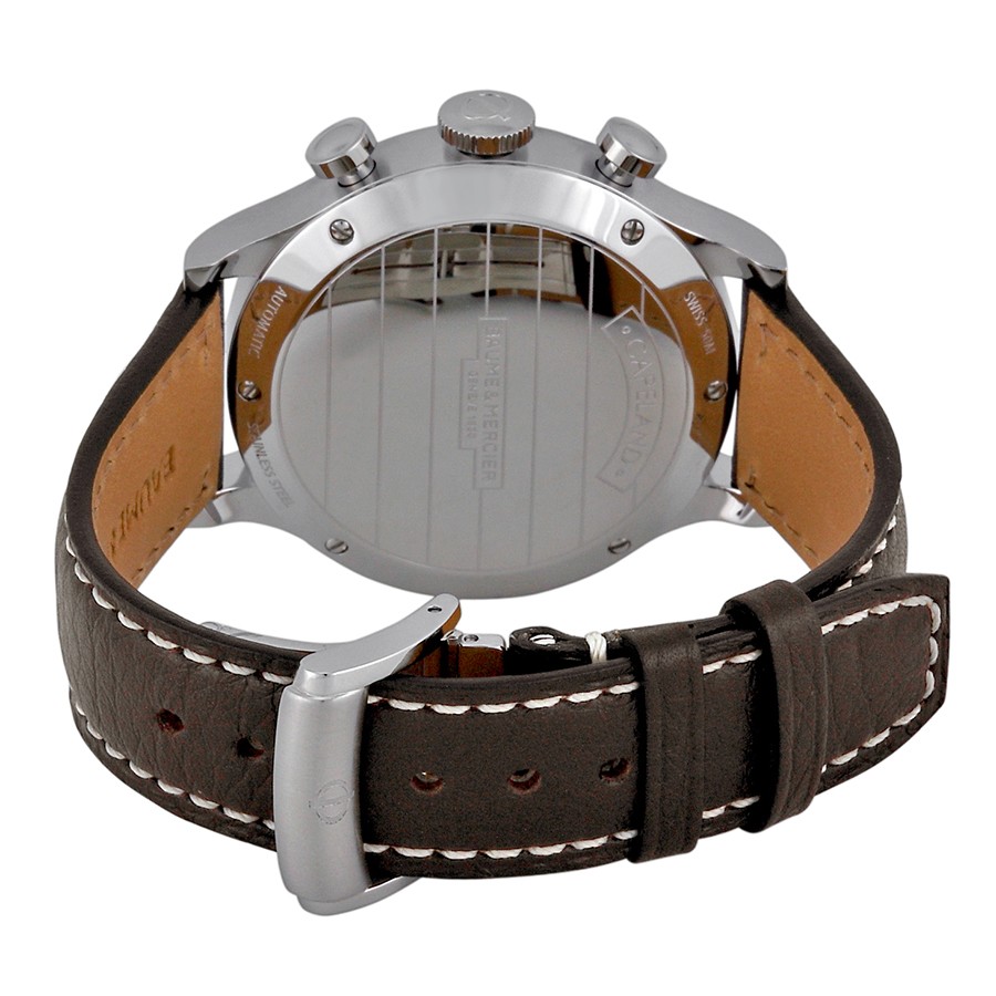 IMG_9086 Baume et Mercier 10002 Capeland Mens Automatic Stainless Steel 3