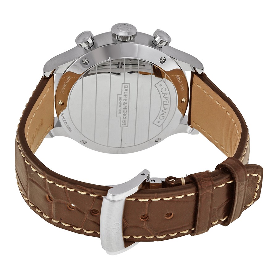 IMG_9086 Baume et Mercier 10043 Capeland Mens Automatic Stainless Steel 3