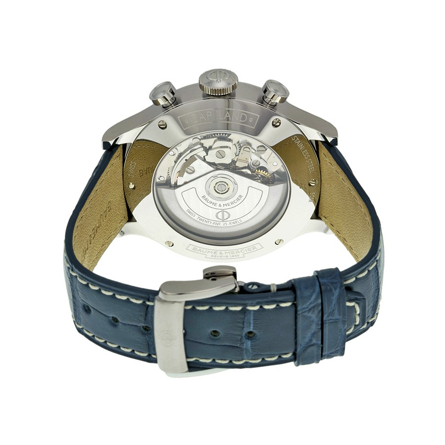 IMG_9086 Baume et Mercier 10063 Capeland Mens Automatic Stainless Steel 3