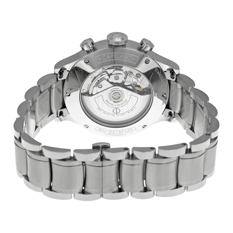 IMG_9086 Baume et Mercier 10064 Capeland Mens Automatic Stainless Steel 3