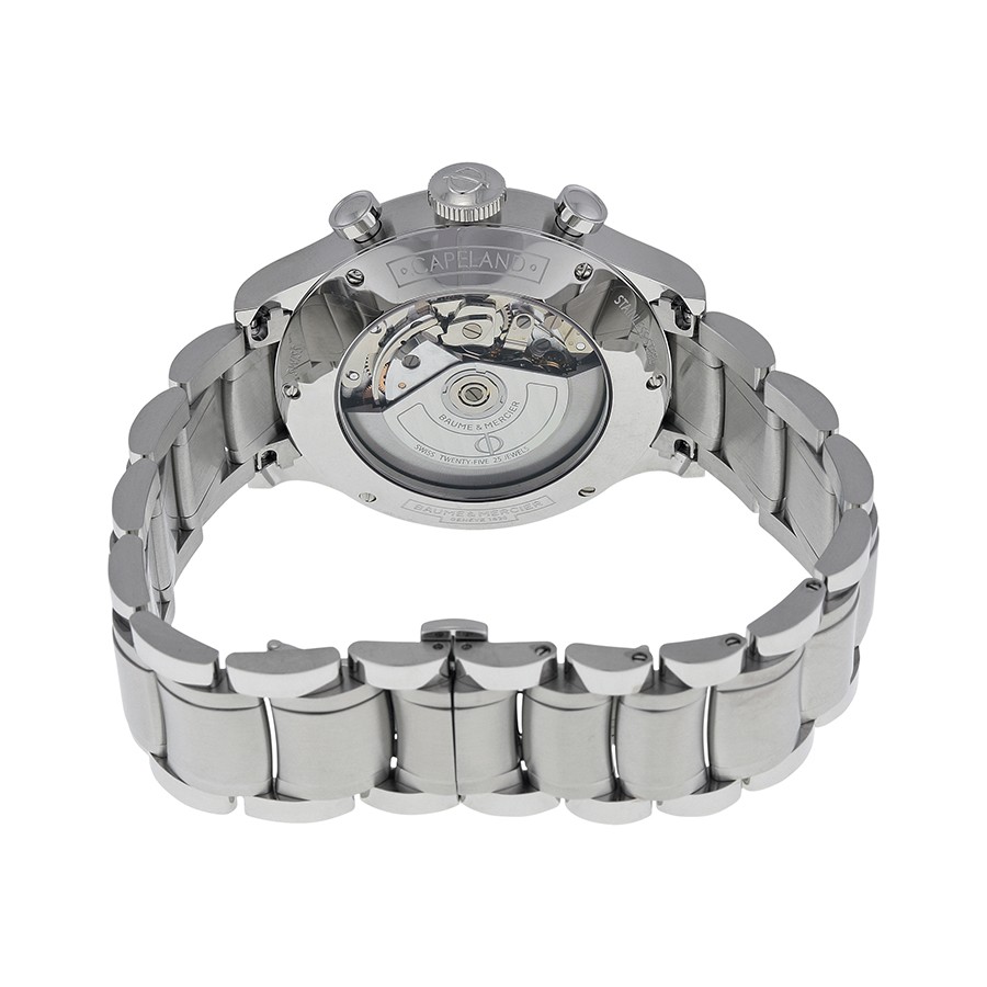 IMG_9086 Baume et Mercier 10066 Capeland Mens Automatic Stainless Steel 3