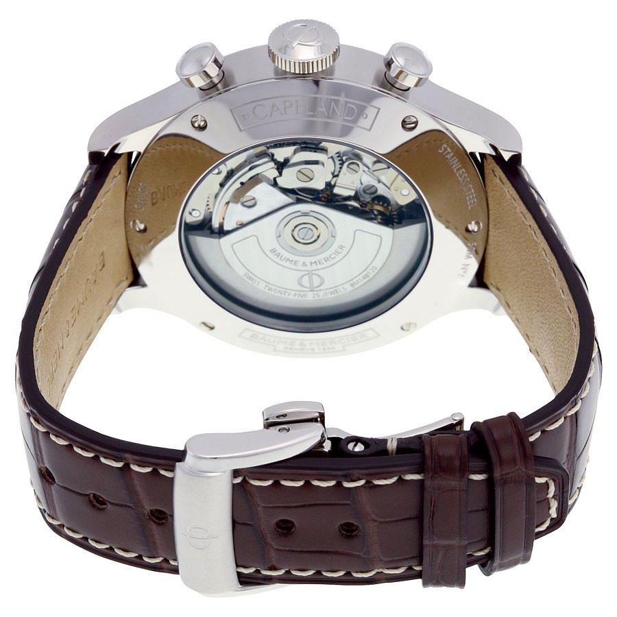IMG_9086 Baume et Mercier 10067 Capeland Mens Automatic Stainless Steel 3