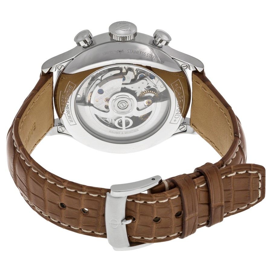 IMG_9086 Baume et Mercier 10068 Capeland Mens Automatic Stainless Steel 3