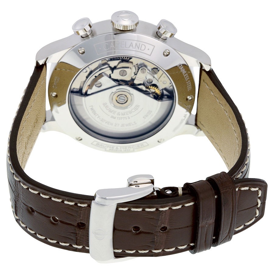 IMG_9086 Baume et Mercier 10083 Capeland Mens Automatic Stainless Steel 3