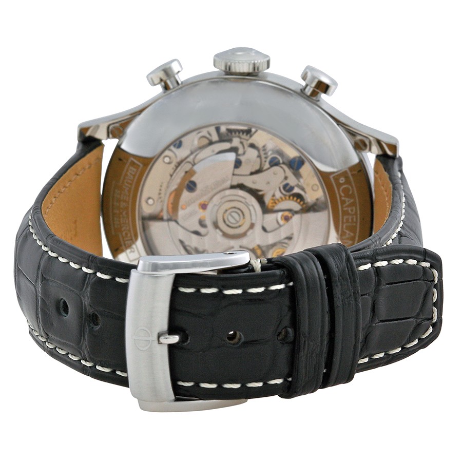 IMG_9086 Baume et Mercier 10086 Capeland Mens Automatic Stainless Steel 3
