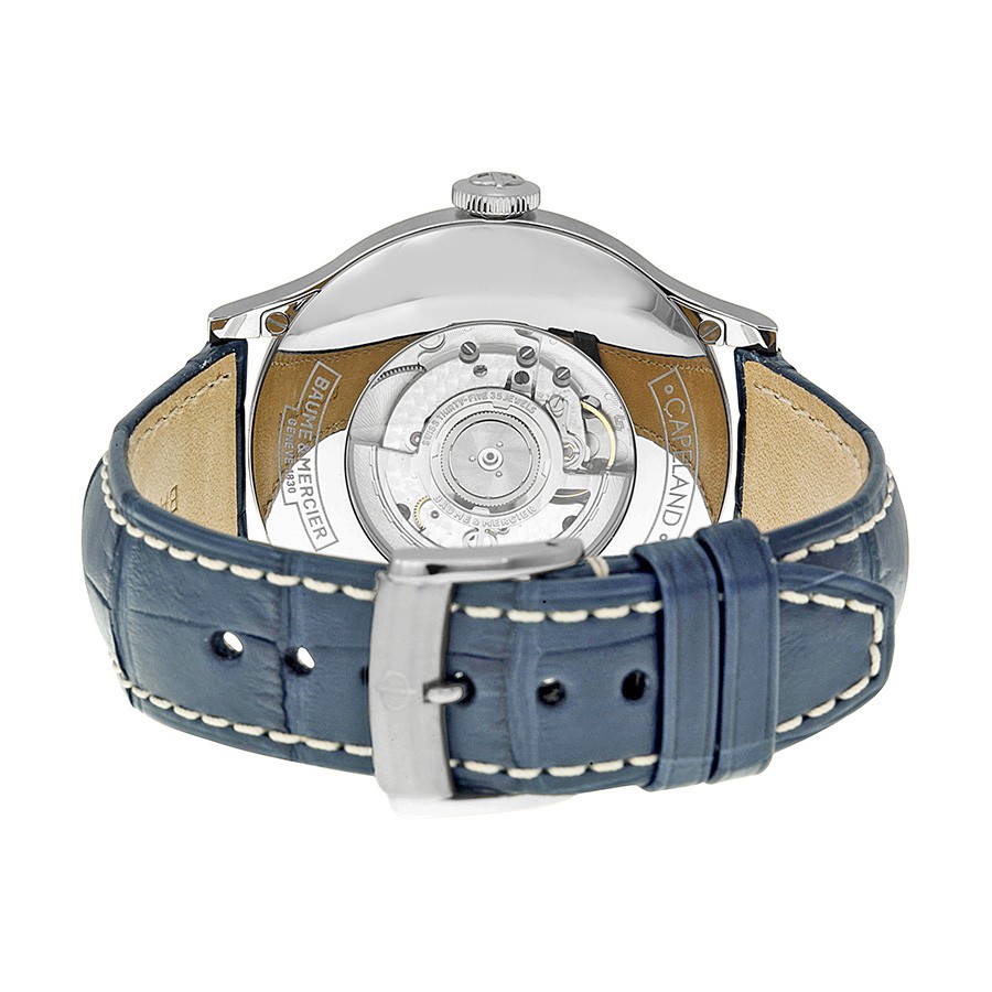 IMG_9086 Baume et Mercier 10106 Capeland Mens Automatic Stainless Steel 3