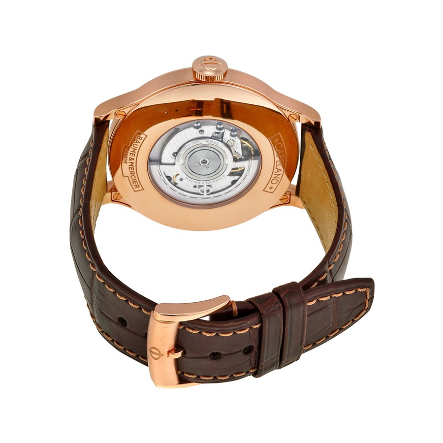 IMG_9086 Baume et Mercier 10107 Capeland Mens Automatic 18kt Rose Gold 3