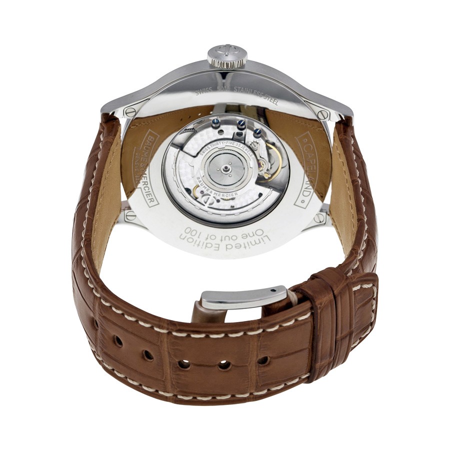 IMG_9086 Baume et Mercier M0A10134 Capeland Mens Automatic Stainless Steel 3
